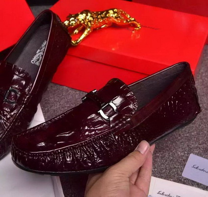 Salvatore Ferragamo Business Casual Men Shoes--009